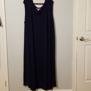 EUC Navy Maxi Dress 4X
